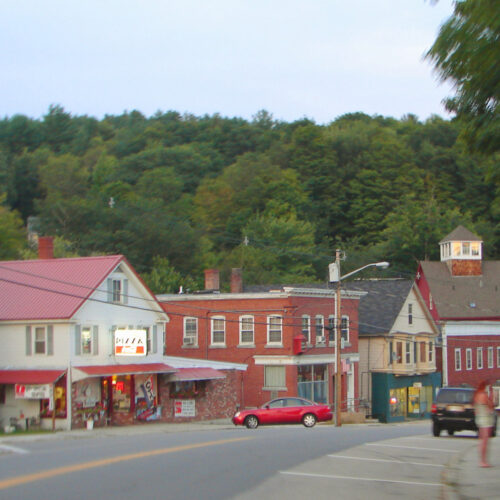 Downtown Ashland NH where Smith River offers HVAC services