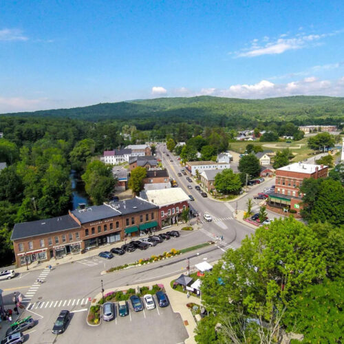 Downtown Bristol NH with Smith River HVAC services available