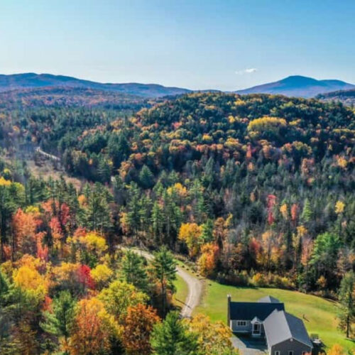 Scenic Danbury NH landscape where Smith River provides HVAC services