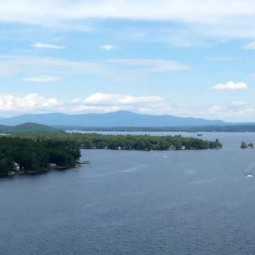 Scenic view of the Lakes Region of New Hampshire where Smith River provides HVAC services
